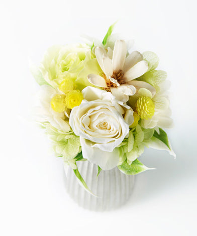 NORIKA(ノリカ)プリザーブドフラワー(ライトグリーン)Mサイズ