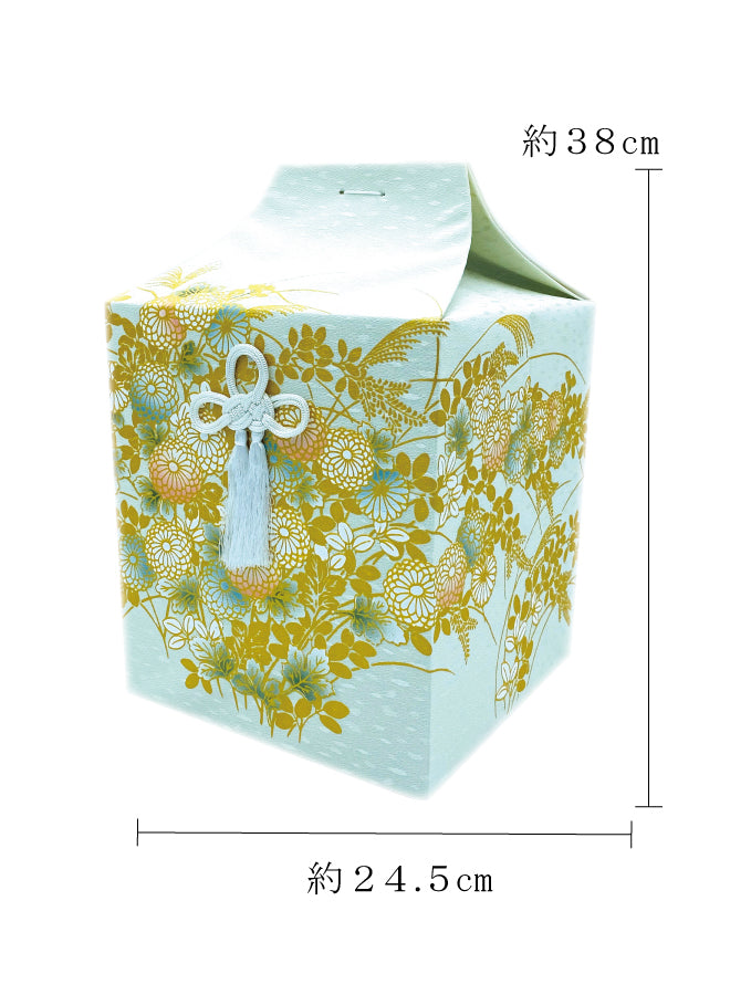 骨覆い・骨壺カバー 金彩ちりめん 7寸
